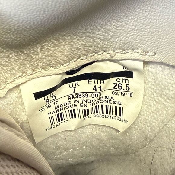 Nike Classic Cortez Suede Desert Beige AA3839-003 Womens Size 9.5 Shoes Sneakers - Picture 5 of 8